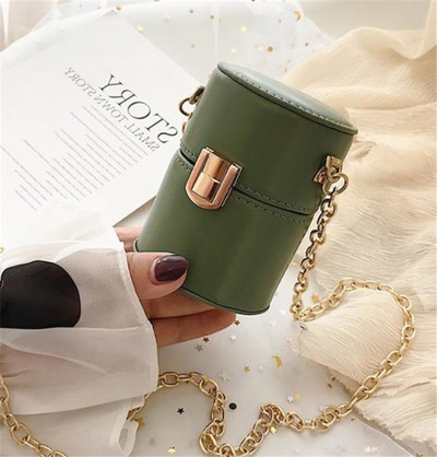 Modern női táska három színben lánccal