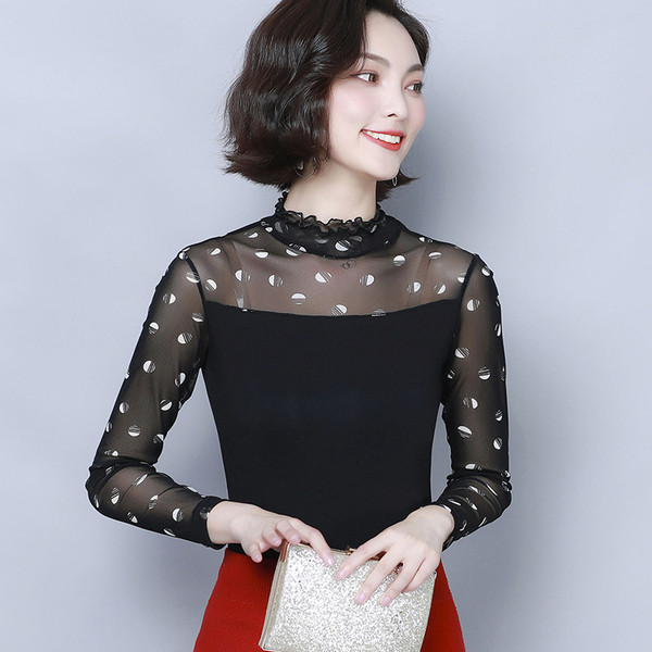 Új modell női blúz két színben, hosszú ujjal