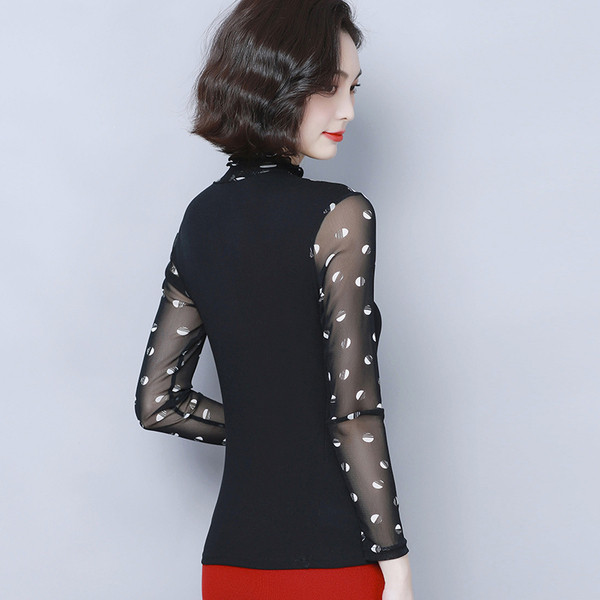 Új modell női blúz két színben, hosszú ujjal