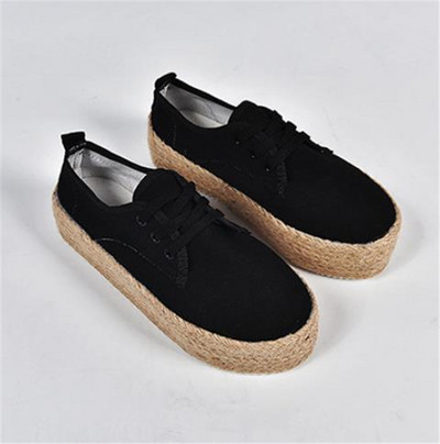 Modern női alkalmi cipő fűzős három színben