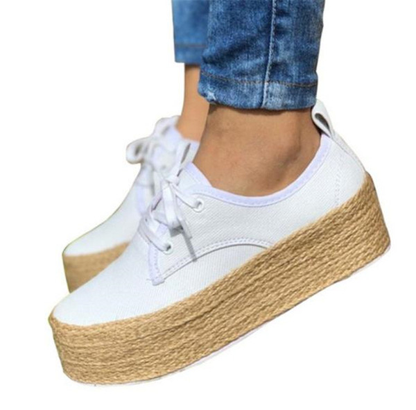 Modern női alkalmi cipő fűzős három színben