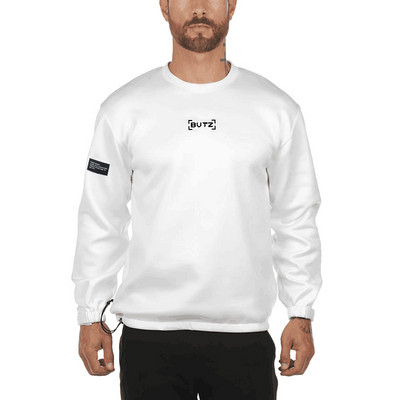 Lezser férfi blúz négy színben felirattal, ovális nyakkivágással