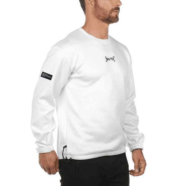 Lezser férfi blúz négy színben felirattal, ovális nyakkivágással