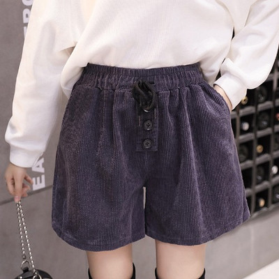 Pantaloni moderni de dama cu nasturi si cravate in mai multe culori