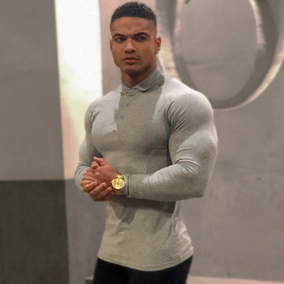 Lezser férfi blúz, hosszú ujjal és gombokkal, három színben