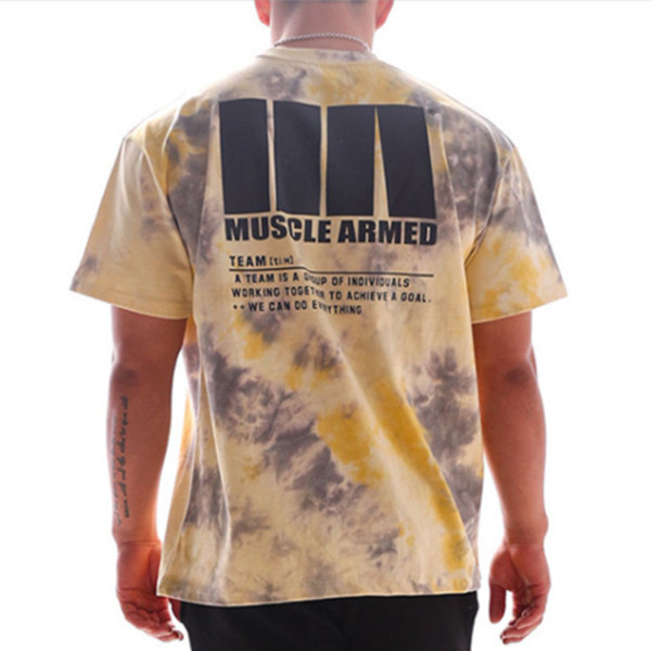 Három színben, feliratos, rövid ujjú férfi hétköznapi póló