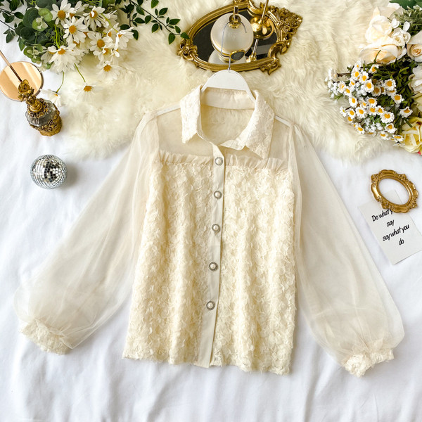 Cămașă modernă de damă cu mâneci sigilate în mai multe culori