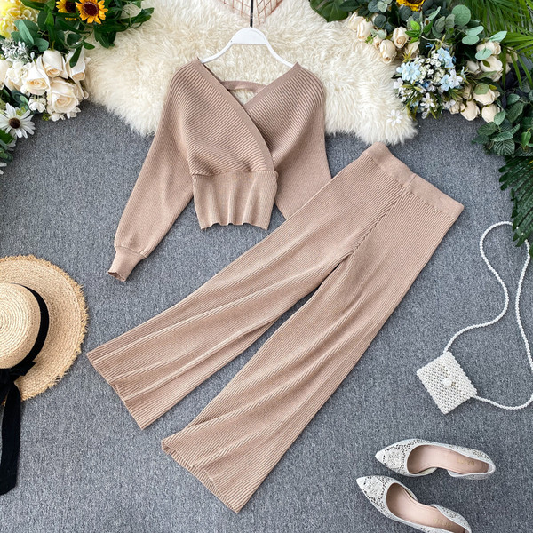 Set modern pentru femei din două părți în mai multe culori