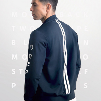 Hanorac casual barbatesc cu fermoar si inscription in mai multe culori