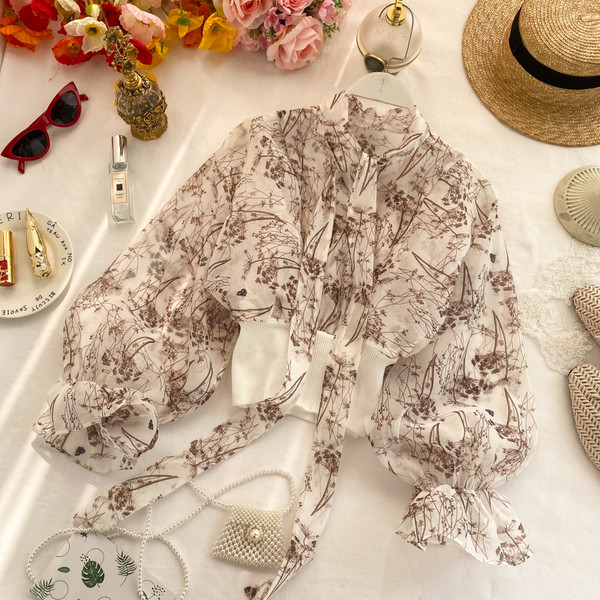 Cămașă de damă cu panglică în trei culori