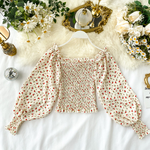 Bluză de damă modernă cu umerii goi și mâneci largi în mai multe culori