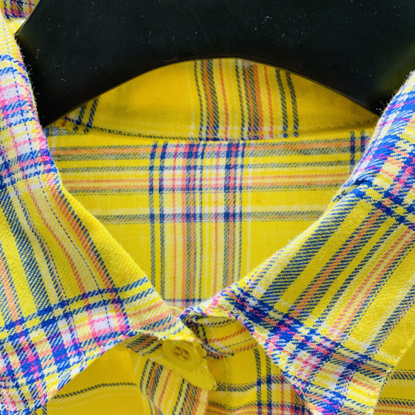 Cămașă damă în carouri - model lung în două culori