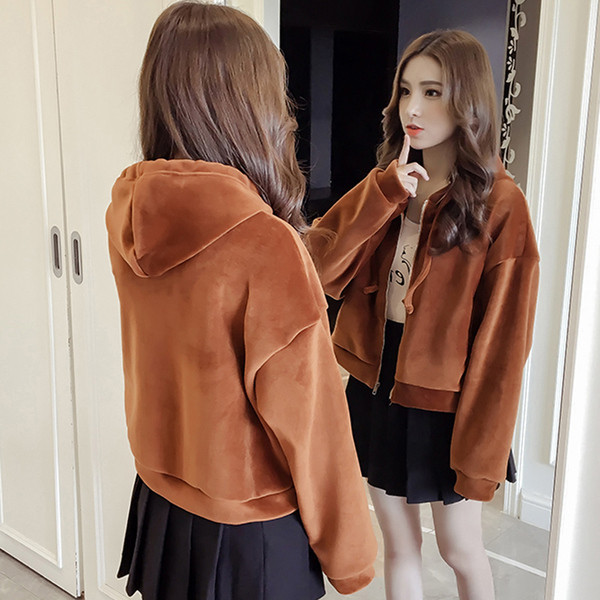 Hanorac zilnic de damă în trei culori, cu glugă și buzunare