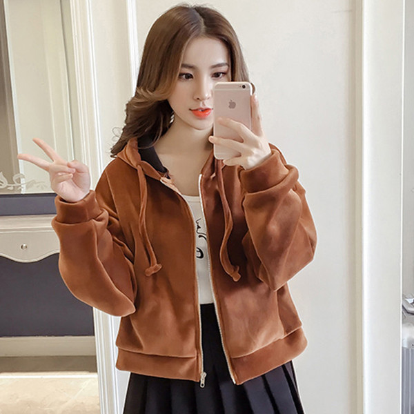 Hanorac zilnic de damă în trei culori, cu glugă și buzunare