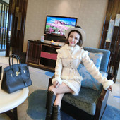 Set actual de iarnă din două părți de culoare albă