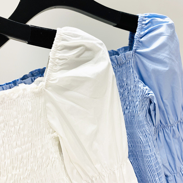 Bluză de damă modernă cu umerii goi în trei culori