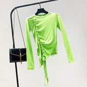 Bluza casual dama cu cravate in mai multe culori