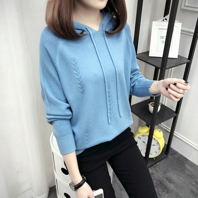 Női alkalmi blúz kapucnival és megkötővel fehér, fekete, sárga, bézs, kék és zöld színben