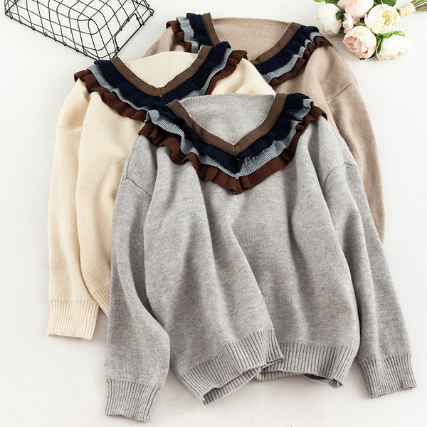 Alkalmi női pulóver fürtökkel, három színben