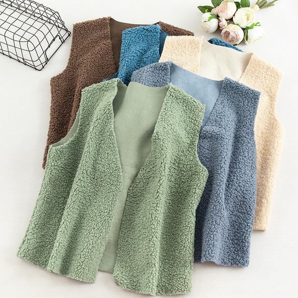 Hétköznapi női mellény öt színben