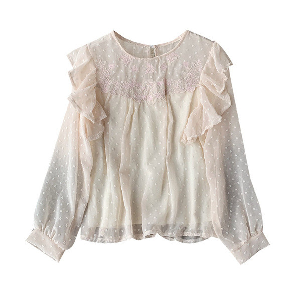 Női ing ovális nyakkivágással, több színben