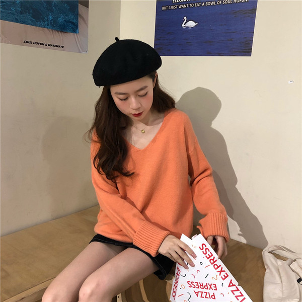 Bluza larga dama cu nasturi in trei culori