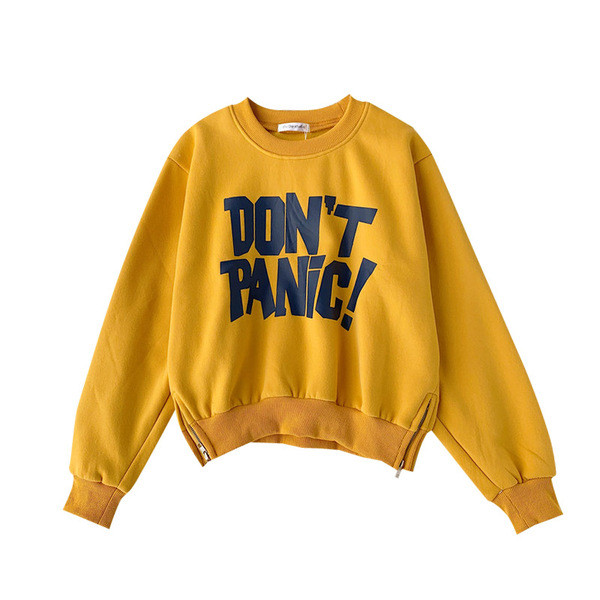 Alkalmi női blúz cipzárral és felirattal, különböző színekben