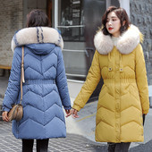 Μοντέρνο γυναικείο μπουφάν με ελαστική μέση και κουκούλα σε διάφορα χρώματα