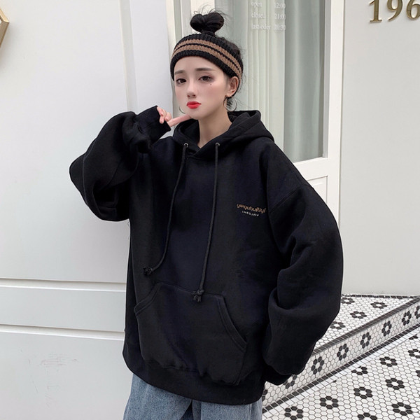 Hanorac casual dama in trei culori cu gluga model lat