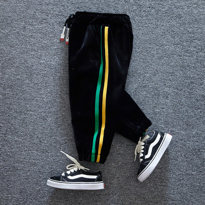 Alkalmi gyereknadrág szegéllyel két színben fiúknak