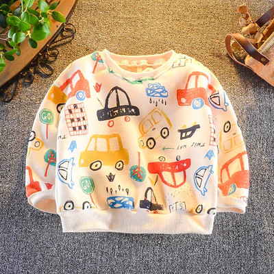 Καθημερινό παιδικό μπλουζάκι σε λευκό και γκρι χρώμα για αγόρια