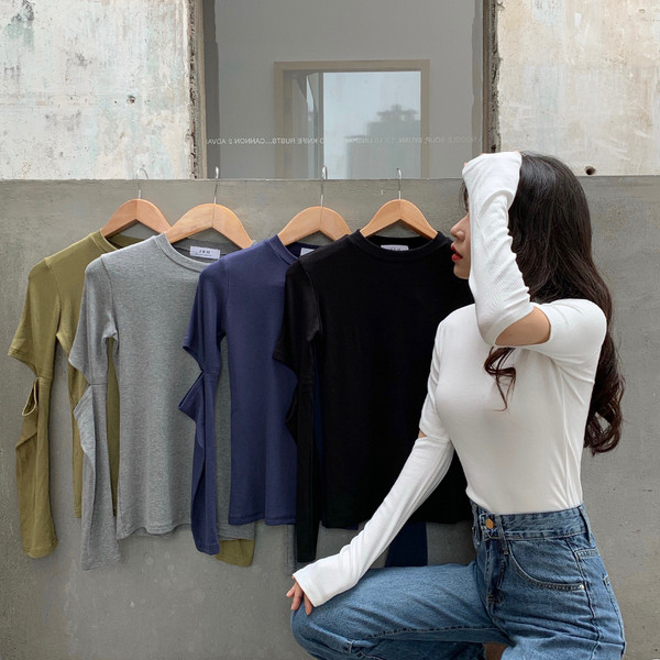 Bluză de damă cu mâneci lungi în mai multe culori