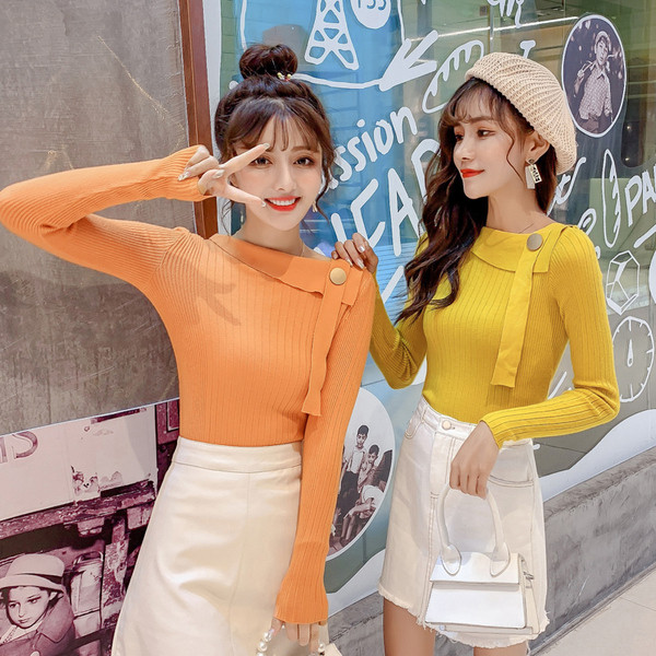 Testreszabott női blúz kordbársony mezből fehér, fekete, narancs és sárga színben