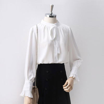 Camasa de dama model nou cu nasturi in alb, verde si roz