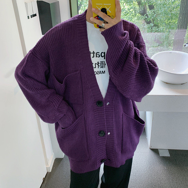 Alkalmi férfi mellény fekete, sárga, kék és lila zsebekkel