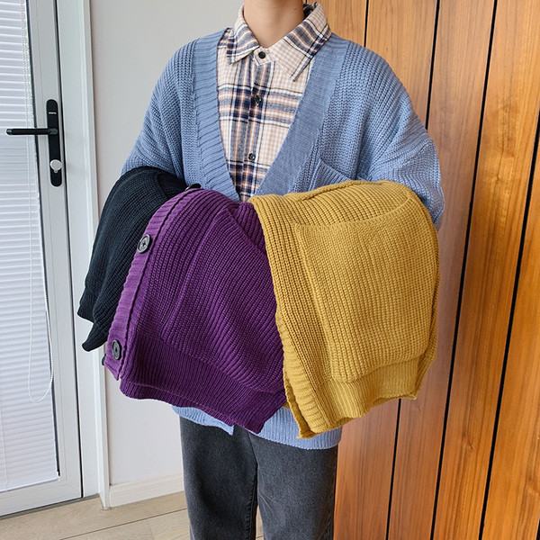 Alkalmi férfi mellény fekete, sárga, kék és lila zsebekkel