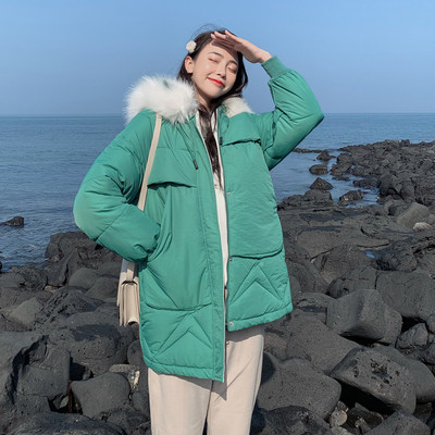 Női téli kabát kapucnival és pehellyel öt színben