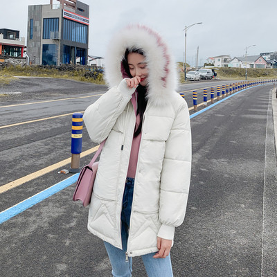 Női téli kabát kapucnival és pehellyel öt színben