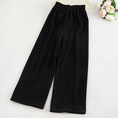 Καθημερινό γυναικείο φαρδύ παντελόνι με ψηλή μέση σε διάφορα χρώματα