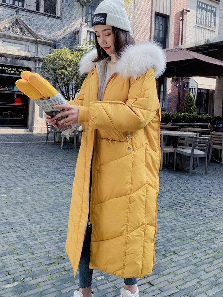 Geaca lunga de dama cu gluga cu buzunare in mai multe culori