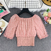 Bluza de dama cu talie elastica in doua culori