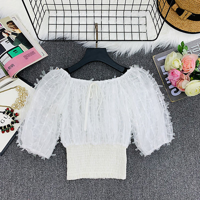 Bluza de dama cu talie elastica in doua culori