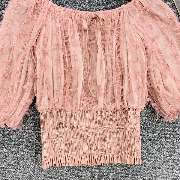 Bluza de dama cu talie elastica in doua culori