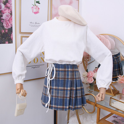 Pulover de dama model nou cu decolteu O si maneci lungi