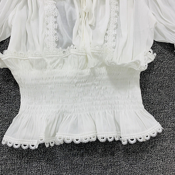 Γυναικεία μπλούζα με γυμνούς ώμους και ελαστική μέση