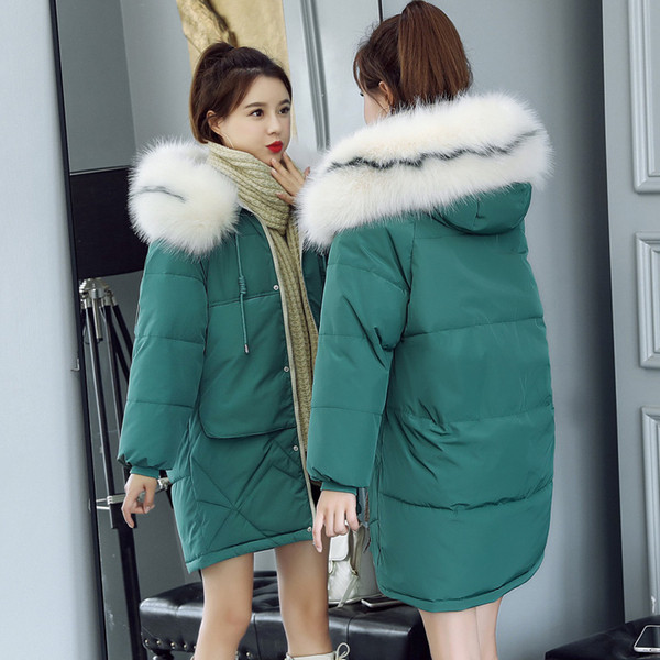 Geaca de iarna dama cu puf pe gluga in diferite culori