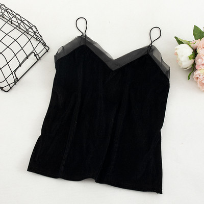 Maieu modern de damă în cinci culori cu bretele subțiri