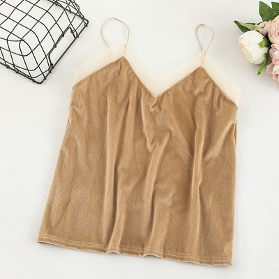 Maieu modern de damă în cinci culori cu bretele subțiri