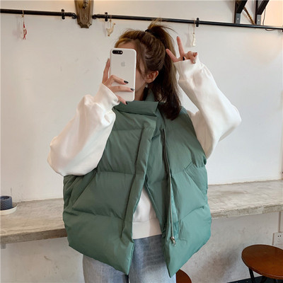 Γυναικείο φαρδύ γιλέκο σε τρία χρώματα