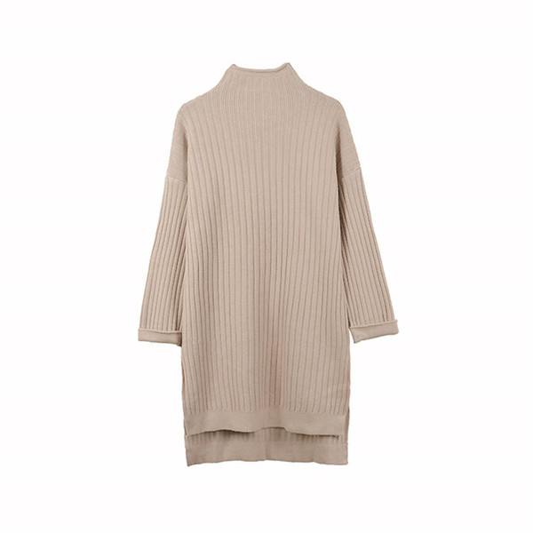 Modern női hosszú ruha egyenes modell két színben